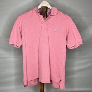Southern Tide The Skipjack Logo Men's Red Polo Shirt Size Large